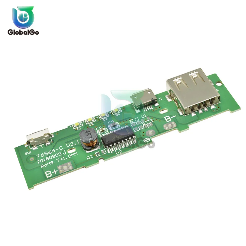Мини Micro USB 5V 1A 18650 литиевый модуль зарядного устройства аккумулятора зарядная плата с защитой двойные функции 1A li-ion