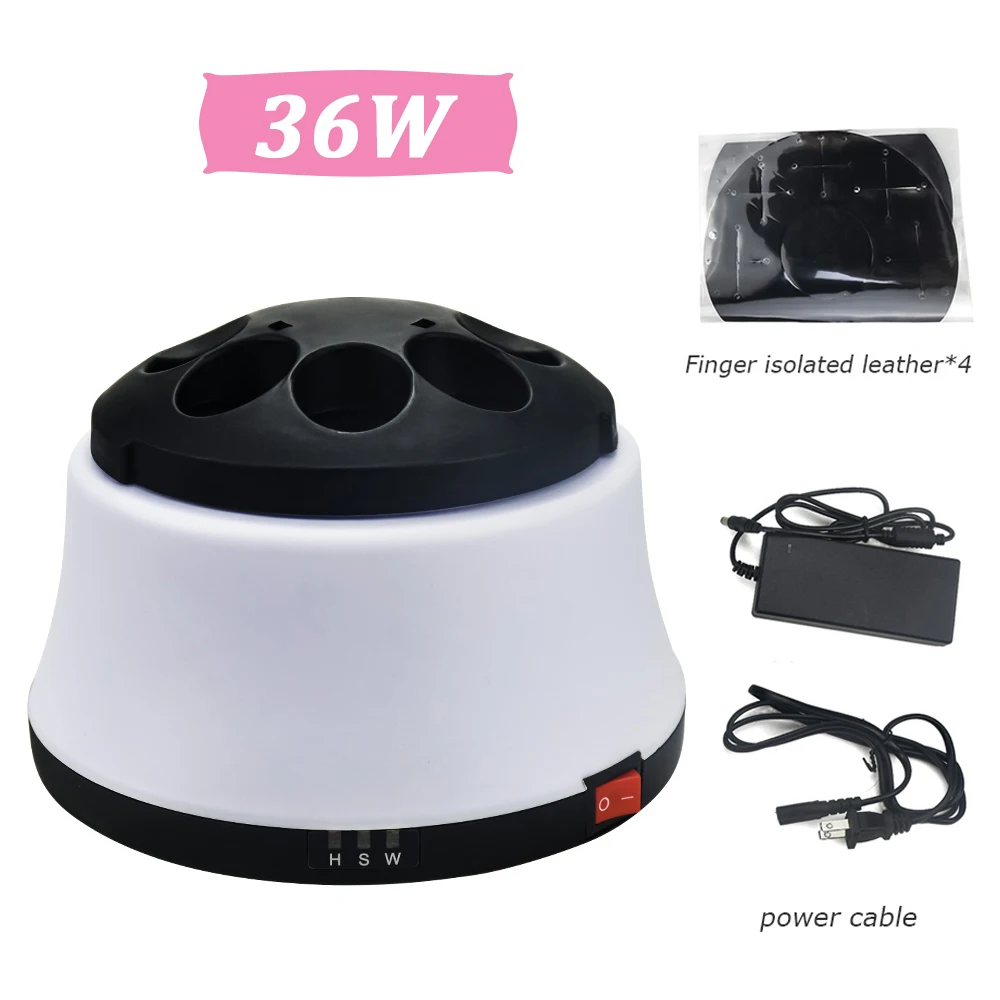 36 Вт профессиональный электрический паровой аппарат для удаления лака ногтей