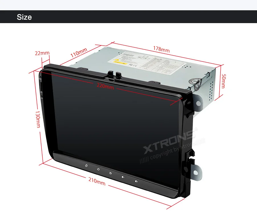 XTRONS " PX5 Android 9,0 Автомобильный плеер радио gps для VW Volkswagen Golf Passat CC Touran Tiguan Sharan для сиденья для SKODA No DVD