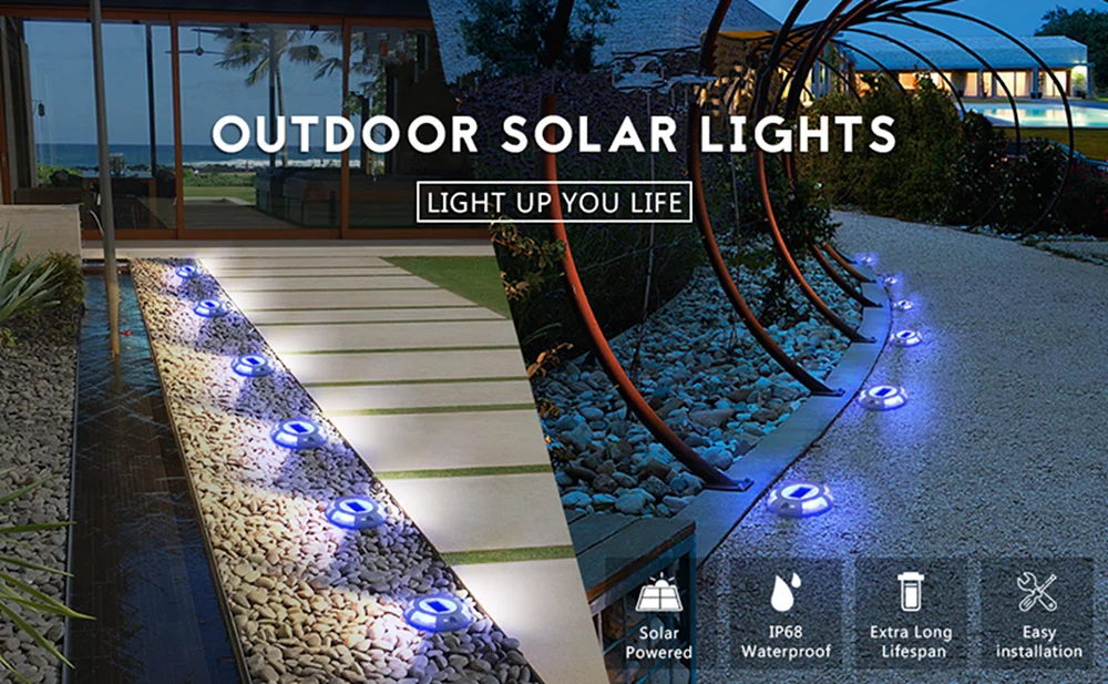 Btfarm - Cadena De Luces Solar Para Exteriores, 2 X 8 M, 80 Ledes