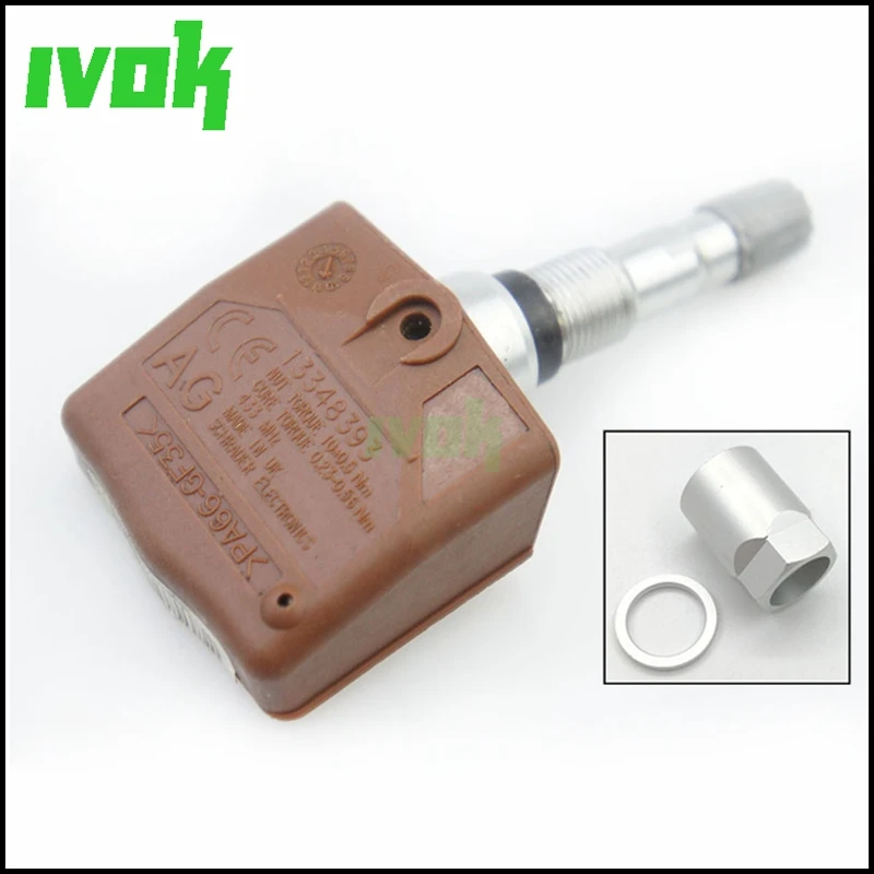 Датчик давления в шинах Schrader TPMS для Cadillac ELR Chevrolet Volt Saab 9 3 Opel Zafira C 13348393 433 МГц|tyre pressure