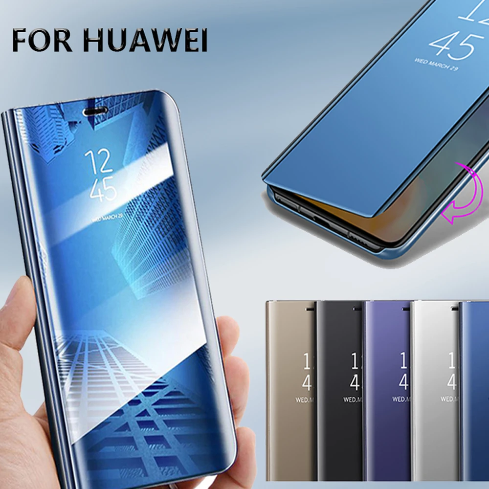 For Huawei P20 Lit Case P40 Lite Phone Cover P Smart 2021 P30 Pro P30lite Shell Hull Chase Carcasa P20lite Psmart Light Flip Flip Cases Aliexpress