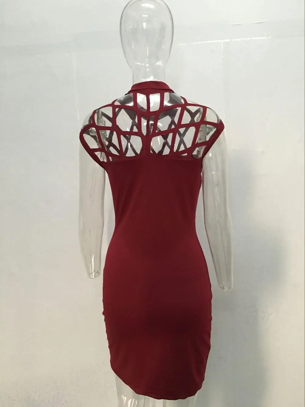 7392 AliExpress EBay-в европейском и американском стиле однотонные Цвет горящие цветы L из Двух Цветная повязка платье импортные товары, женское платье