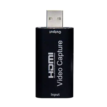 

Mini 4K 1080P HDMI To USB 2.0 Video Capture Card Game Recording Box for PS4 Game For Youtube OBS Live Streaming Broadcast