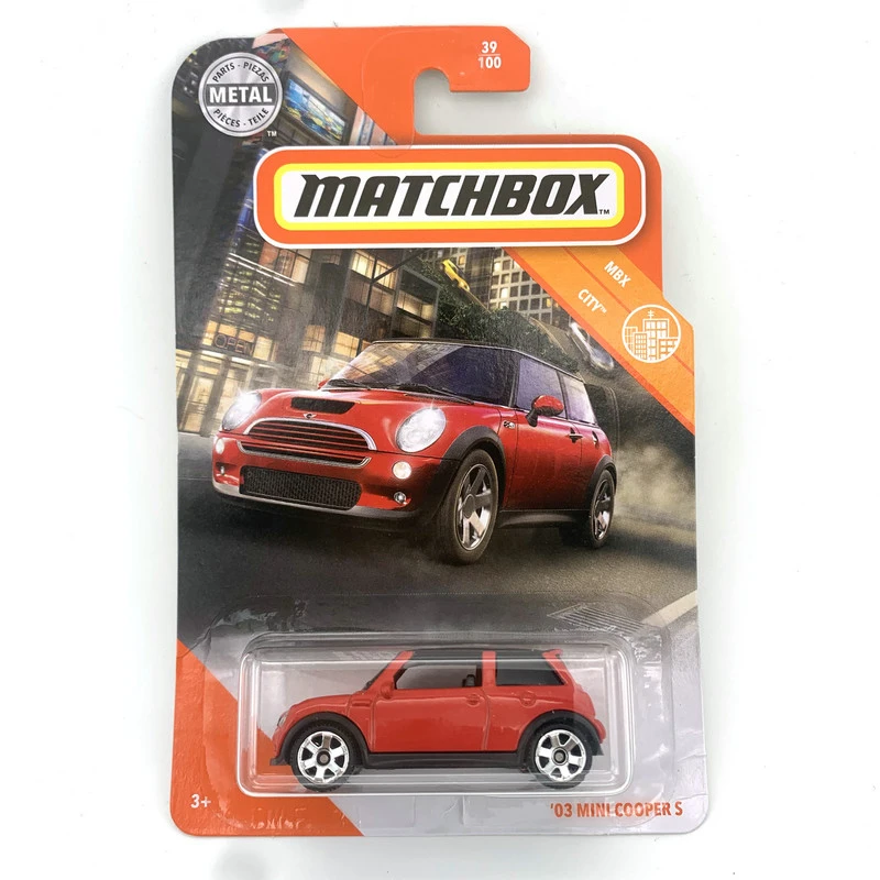 Coches Matchbox 2020 1:64 03 MINI COOPER S Metal a presión aleación modelo coche vehículos de juguete|Juguete a presión vehículos de juguete| - AliExpress