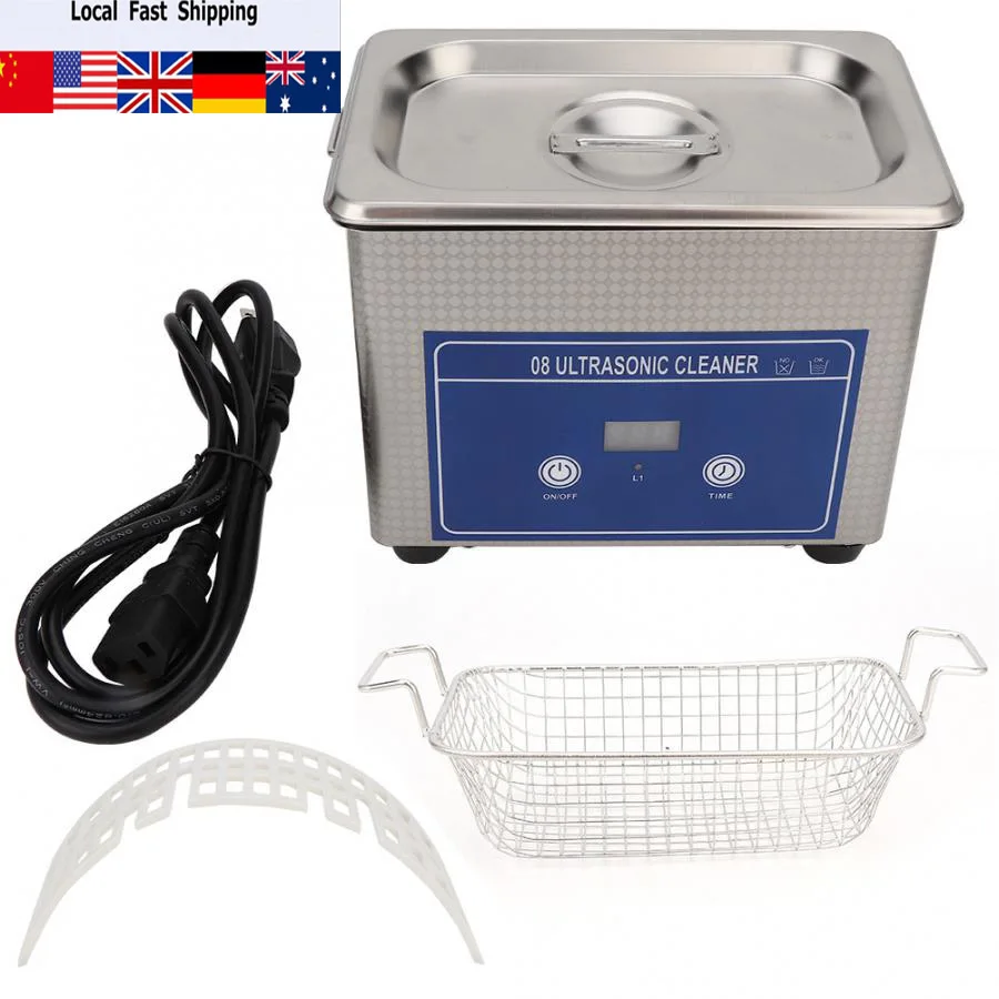 Ultrasonic Cleaning 800ml Watch Jewelry Glasses False Teeth Cleaning
