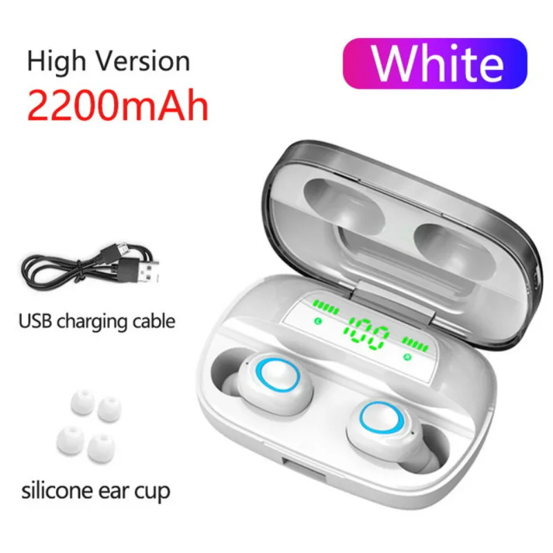 S11 TWS Wireless Bluetooth 5 0 Earphone Headsets Mini Cordless Headset True Wireless Earbuds For Phone Xiaomi iPhone