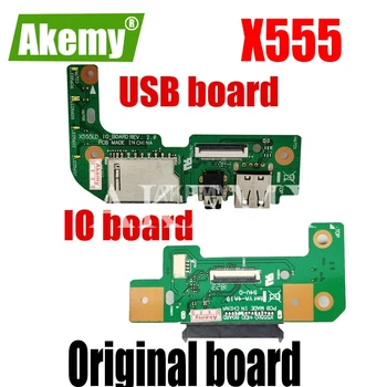 

For Asus X555L X555LD X555LP K555 R556L X555 W519L HDD hard drive SB AUDIO CARD READER BOARD X555LD_IO BOARD REV1.1 2.0 3.1 3.3