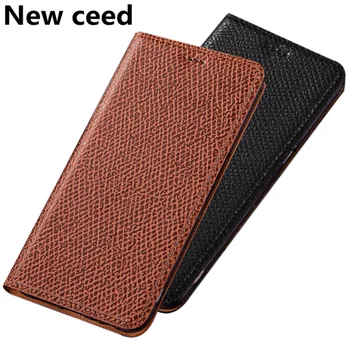 

Genuine Leather Magnetic Stand Phone Bag Case For Xiaomi Mi6X Flip Case Cover For Xiaomi Mi6 Case Card Slot Funda Coque Capa