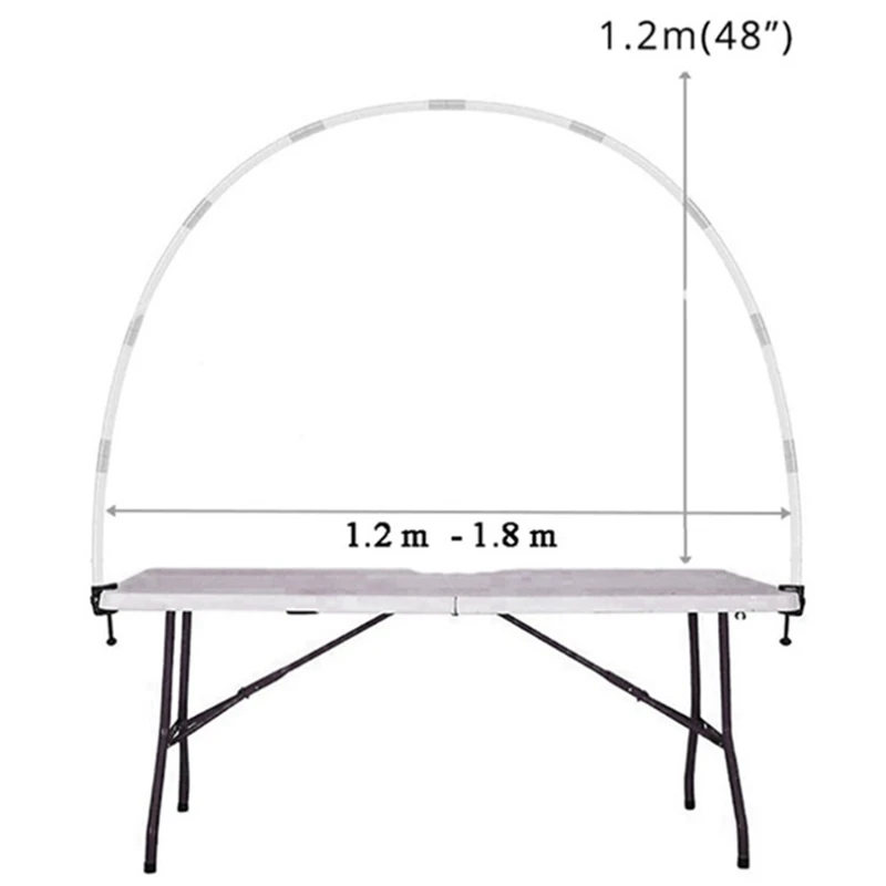  DIY Balloon Arch Kit Plastic Balloons Column Stand with Frame Base Pole and Ballons Clips for Birth