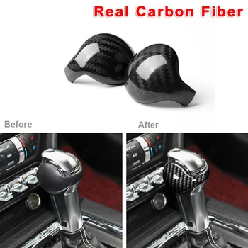 

Car Gear Shift Knob Trim Cover For Ford Mustang 2015-2019 Decoration Trim Wrap