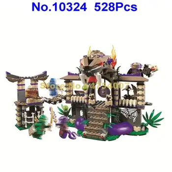 

10324 528pcs enter serpent castle ninja bela 5 figures 70749 building block Toy