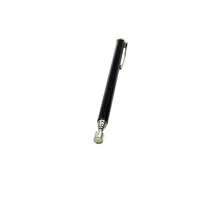 Mini Portable Telescopic Magnetic Magnet Pen Handy Tool Capacity For Picking Up Nut Bolt Extendable Pickup Rod Stick Black
