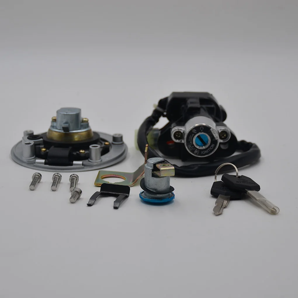 Замена для Suzuki GSF GSXR 650 750 1000 1200 1250 DL SFV зажигания на газовом топливе Кепки сиденья замок ключ декодер каналов кабельного телевидения