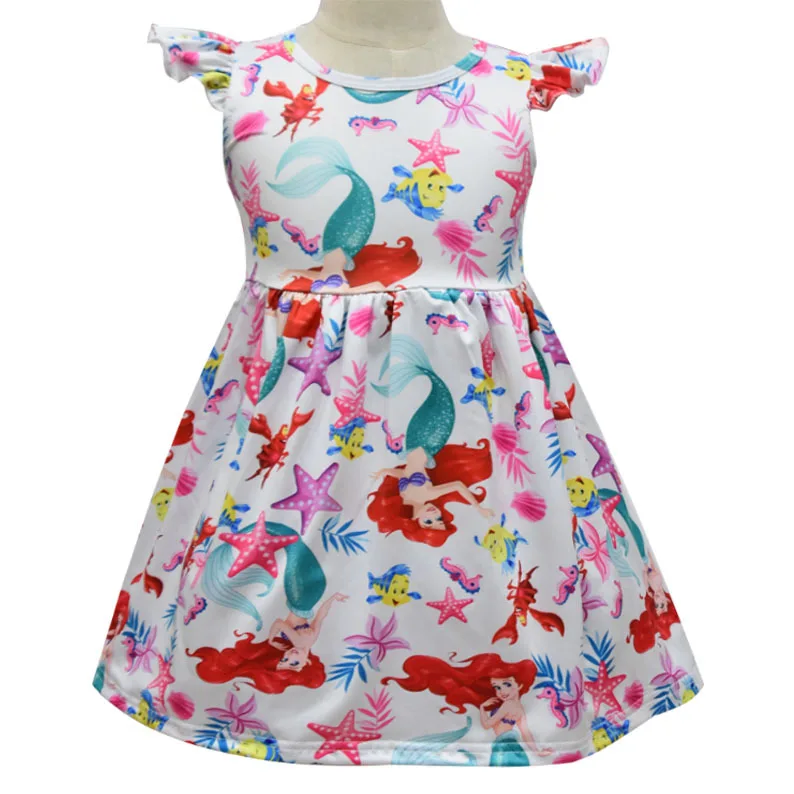 

2019 Summer New Style AliExpress/Mermaid Feifei Cute Girls Full Body Dress 3915