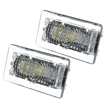 

Car LED Lights Auto 1 Pair Interior White 6000K Waterproof 4.5x2.5x2cm