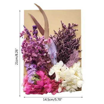 

1 Pack Crystal Epoxy Filler Dry Flower Mixed Nail Stickers Decor Resin Filler