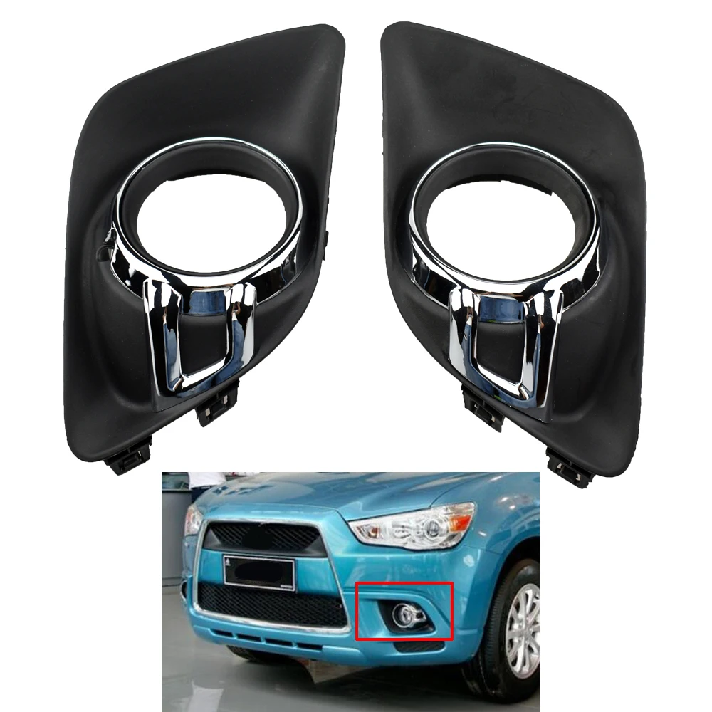 Для Mitsubishi Outlander Sport ASX 2010 2011 2012 ABS хромированный передние противотуманные фары