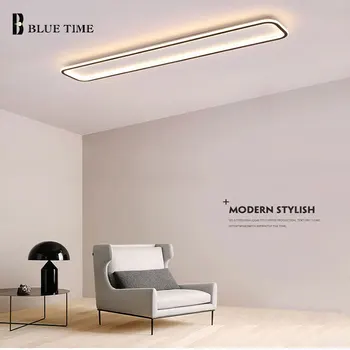 

Simple Black Finished Modern Led Chandelier For Bedroom Living room Kitchen Corridor Aisle Home Ceiling Chandelier Metal Lamp