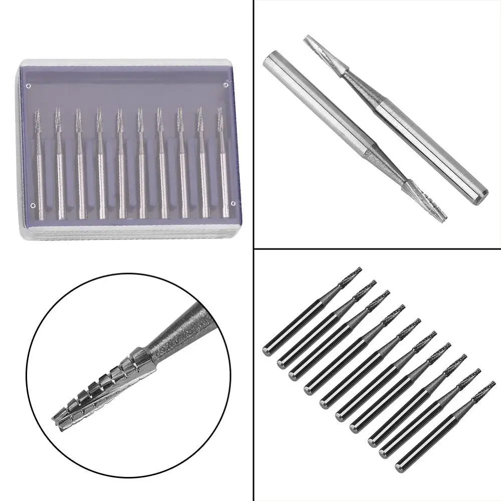 Fraises Dentaires Rondes FG5 Carbure - Pack De 20 - Diamètre 19mm - Pour Pièce à Main Haute Vitesse