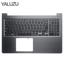 Аксессуары для ноутбуков, новинка для Dell V5568 UK, подставка для рук, верхний чехол, клавиатура, ободок, верхний чехол, крышка