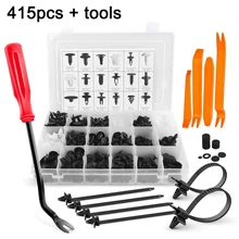 415PCS Auto Fastener Clip Car Repair Tool Radio Panel Door Clip Panel Tools Trim Dashboard Removal Opening Tool Set Repair Kits 415PCS Auto Fastener Clip Car Repair Tool Radio Panel Door Clip Panel Tools Trim Dashboard Removal Opening Tool Set Repair Kits
