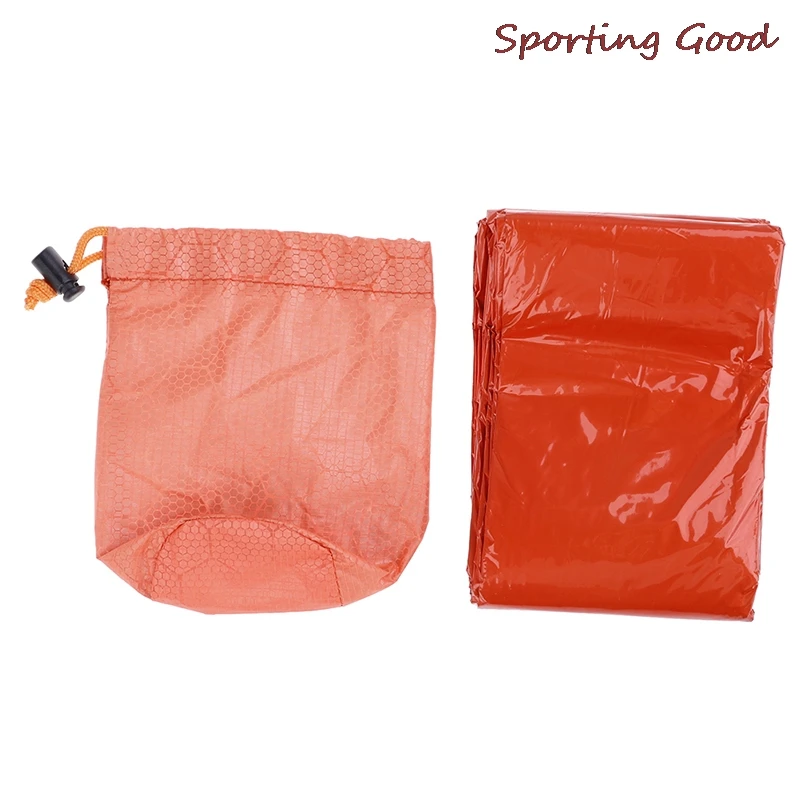 HOT 135g Lightweight Camping Sleeping Bag Outdoor Emergency Sleeping Bag With Drawstring Sack For Camping Travel Hiking
