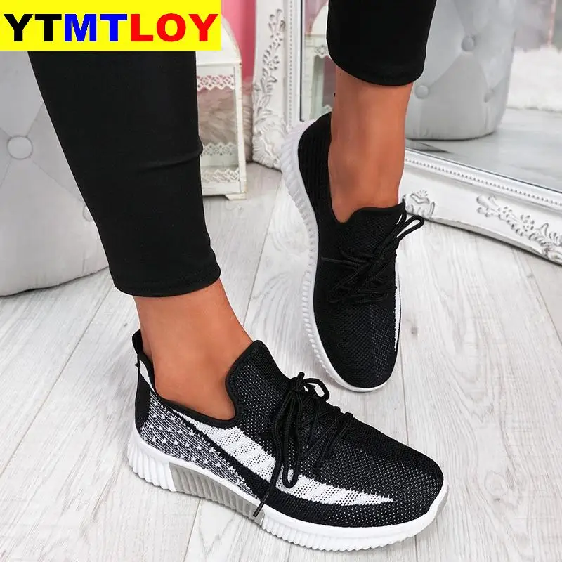 Лидер продаж Женская повседневная обувь на плоской подошве со шнуровкой Zapatos Mujer