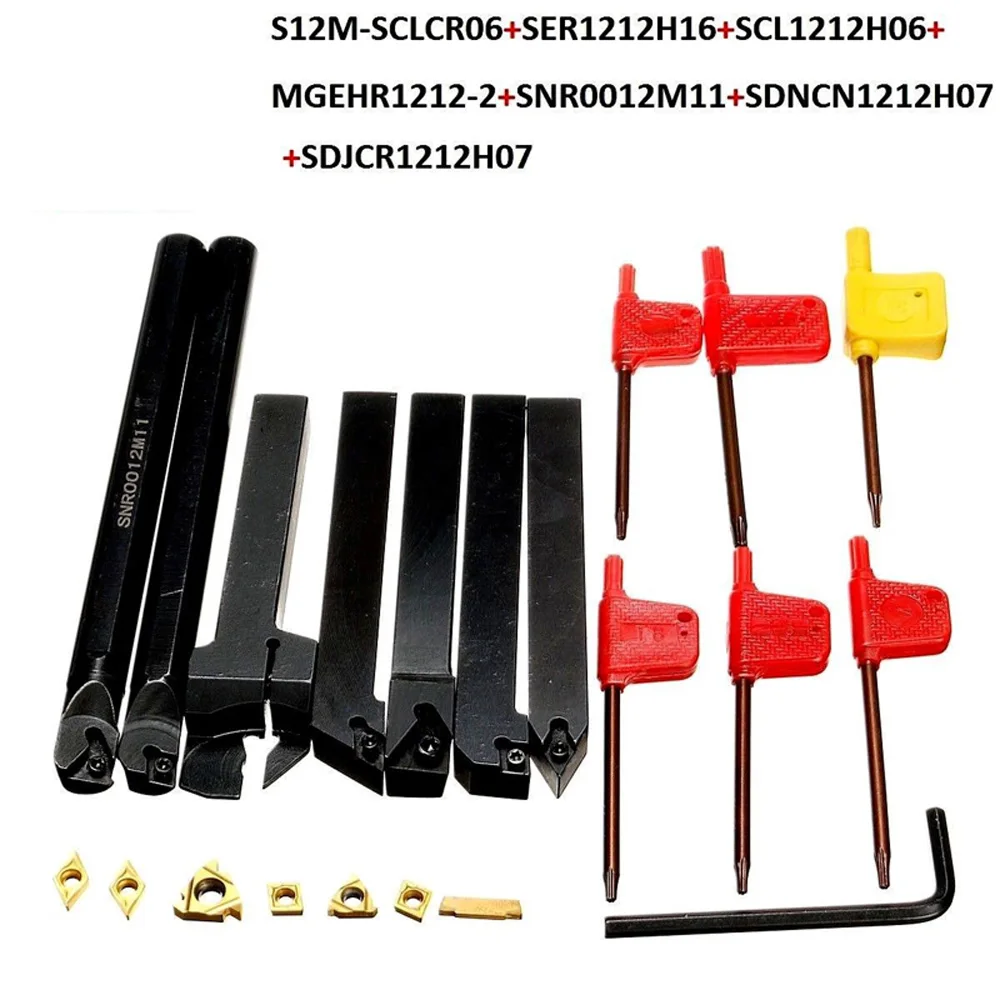 

Holder Lathe Wrench Tool Tool Boring Metalworking Accessory T8 Replacement Set Parts Engine