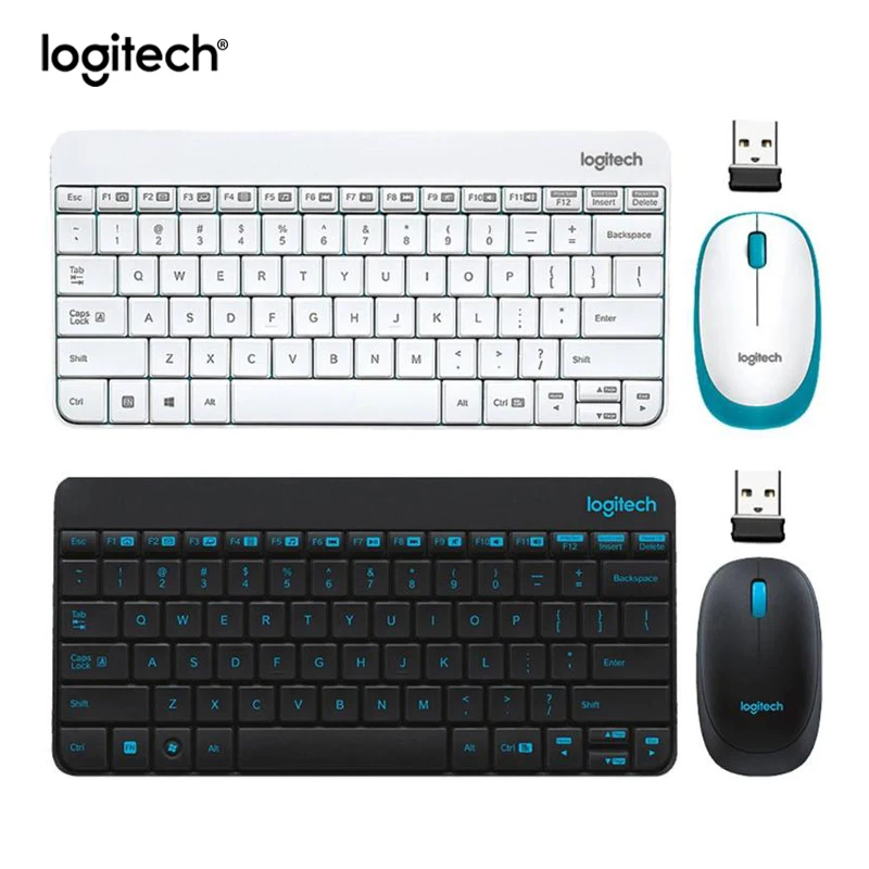Logitech MK245 Беспроводная комбинированная клавиатура мышь игровой ноутбук ПК claver Gamer