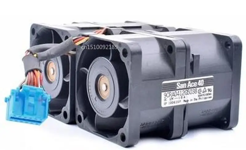 Для оригинального DELL PE1950 9CRA0412G5038 4 см 4056 12 В 1.0A сервер охлаждения двойной вентилятор