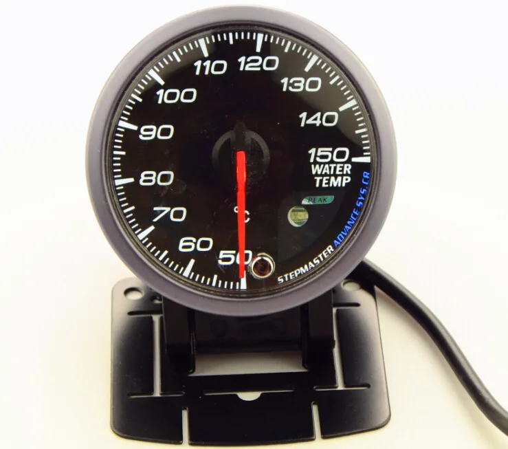 

2.5 "60MM Water Thermometer Double Color LED with Temperature Sensor Automobile Instrument Modified Instrument