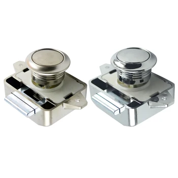 

2020 New Camper Car Push Lock RV Caravan Boat Motor Home Cabinet Drawer Latch Button Locks For Furniture Hardware