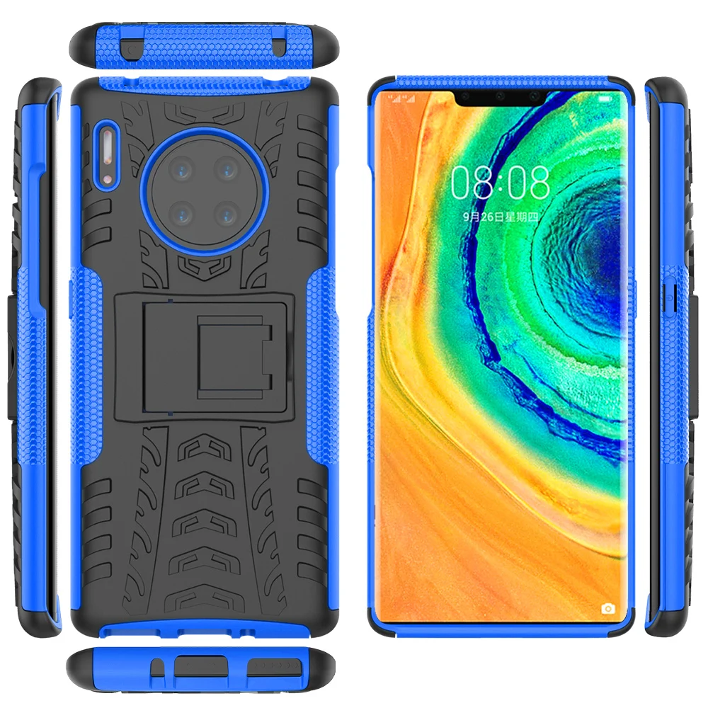 Для huawei mate 30 Pro 30 Lite, гибридный противоударный чехол из ТПУ+ ПК, чехол-подставка для телефона huawei Nova5i Pro P20 Lite чехол