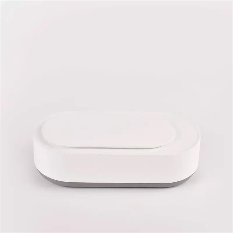 Белый Xiaomi Mijia EraClean ультразвуковая Чистящая машина 360 ° стерео Чистящая 45000 Гц высокочастотная вибрация для чистки очков - Цвет: Белый