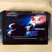 MD игра: SF2 PLUS(японская версия