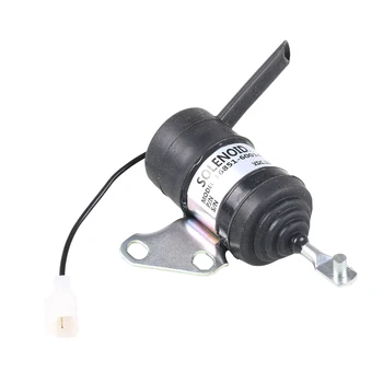 

16851-60014 Engine Aluminum Alloy Accessories Universal Easy Install Solenoid Fuel Shut Off Mower Tractor Stop For Kubota
