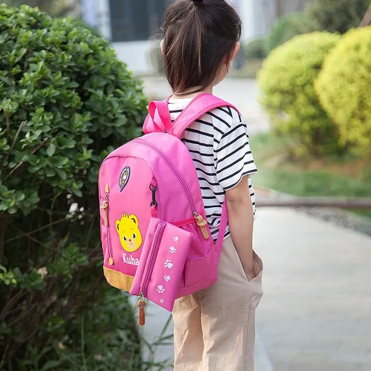 

Schoolbag for Elementary School Students 1.-3-Grade Men And Women Children Backpack 6-10-Year-Old Burden Relieving Breathable Ba