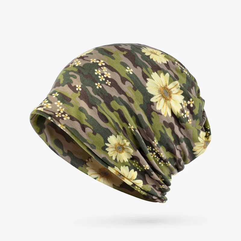 photo color Czapka Zimowa, камуфляжные шапки, зимняя вязаная шапка для взрослых, тюрбан, шапка skullies для мужчин и женщин, капот Enfant, камуфляжные шапки, капот - Цвет: photo color