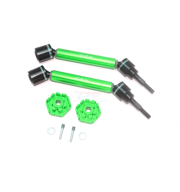 Алюминиевый вал CVD+ колесо с шестигранной головкой для TRX 1/10 MAXX 89076-4 RC автозапчасти