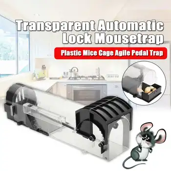 

Automatic Lock Mousetrap Rat Traps Smart Humane Live Mouse Trap No Kill Animal Pet Control Cage Reusable Mice Rodent Catcher