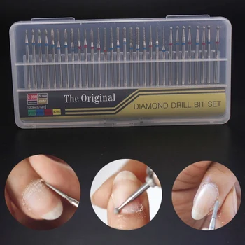 

30 Type Diamond Milling Electric Manicure Drill Bit Set Carbide Polisher Cutter Alloy Grinding Head Nail Art Manicure Apparatus