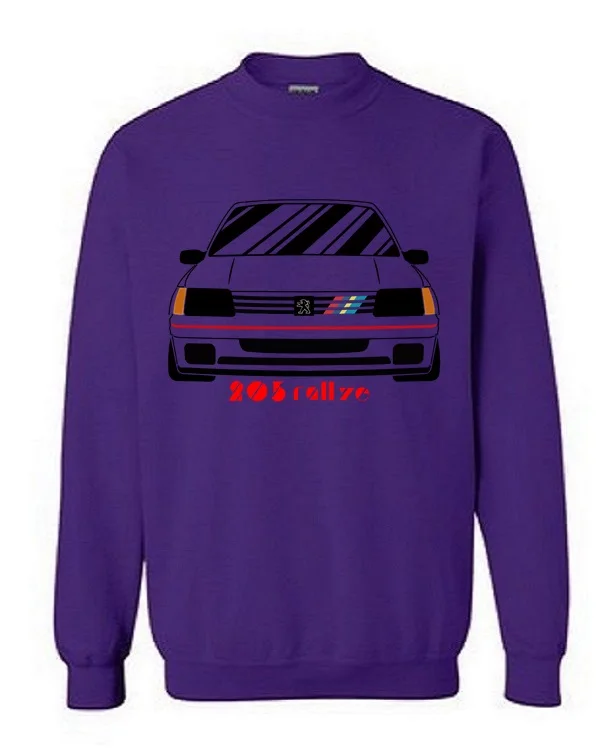 Осенние мужские толстовки peugeot 205 Gti rallye Racing sportwear Wrc мужской/женский хлопковый пуловер Топы Молодежный лыжный трикотаж