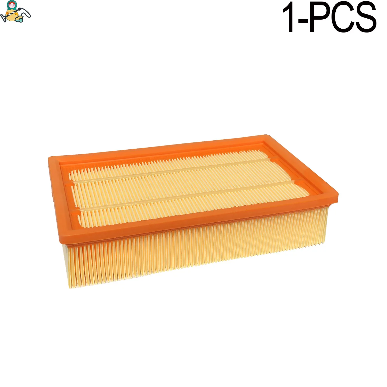 KAR-NT35-FT-1PK Filter for Karcher vacuum cleaner filter KM 70/30 NT 20/1 NT 30/1 Ap NT 35/1 NT 361 ECO NT 40/1 Ap NT 50/1 NT 561 NT 611 Eco - Цвет: KAR-NT35-FT-1PK