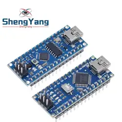1 шт. Mini-USB с загрузчик Nano 3,0 контроллер совместим для arduino CH340 драйвер USB 16 мГц NANO V3.0 Atmega328 хорошее