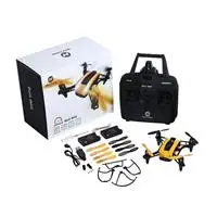 Святой камень HS150 болт пчелы мини гоночный Drone RC квадрокоптер Quadcopter RTF 2,4 ГГц 6 оси гироскопа 50KMH высокое Скорость headless режим сопротивление ветра - Цвет: Белый