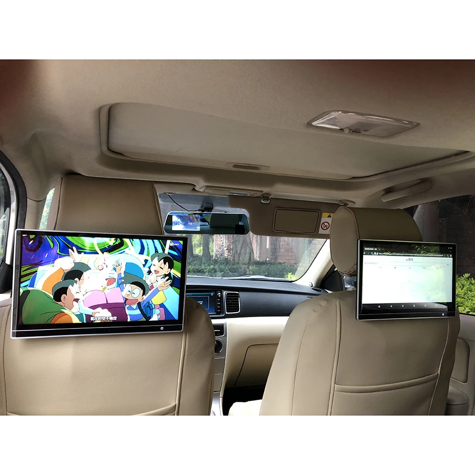  2019 UI Style Latest Product Car Android 8.1 Headrest Monitor With 8 Core 2G RAM +16G ROM For HUMME