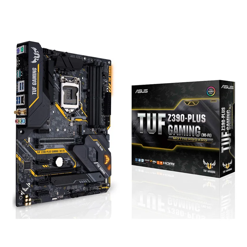 Новый для ASUS TUF Z390 PLUS игр (Wi Fi) оригинальная материнская плата Гнездо LGA1151 DDR4