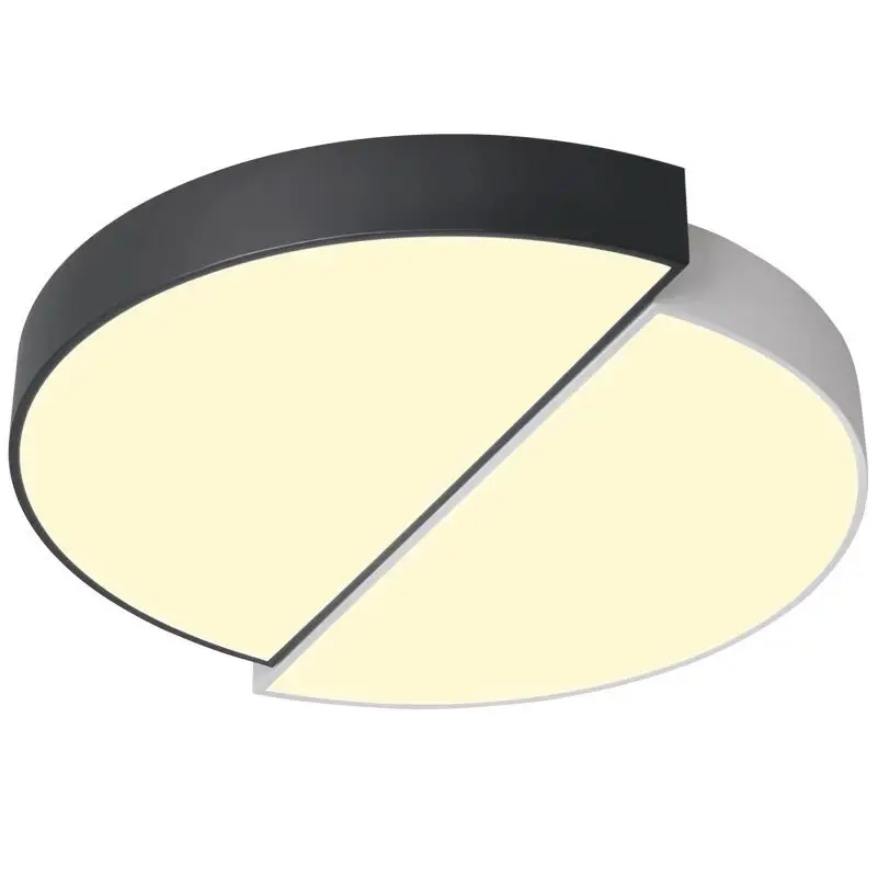 

Simple modern bedroom lamp creative led round ceiling lamp atmosphere living room children's room personality study room lamps