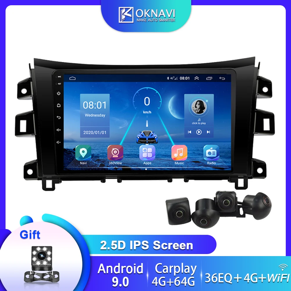 

for Nissan NAVARA NP300 Car Radio 2011-2016 Multimedia CD DVD Player Android GPS Navigation Autoradio Carplay DSP Car Stereo